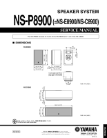 Yamaha NSP-8900-Service-Manual